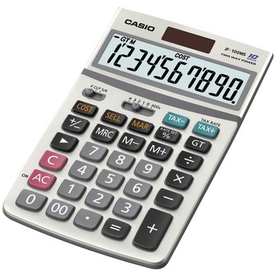 Casio® JF100MS 10-Digit Standard Function Calculator