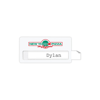 Atlanta Reusable Economy Name Badge (Standard Size 3" x 1-1/2")