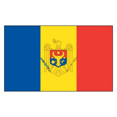 Moldova National Flag (3'x5')
