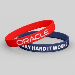Custom Color Filled Wristbands - 3/4"