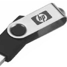 16 GB Swivel USB Flash Drive w/Key Chain (3.0 Speed)