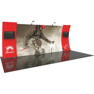 Formulate Designer Series 20' Fabric Backwall Kit 12