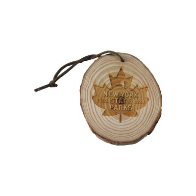 Bark Edged Ornament