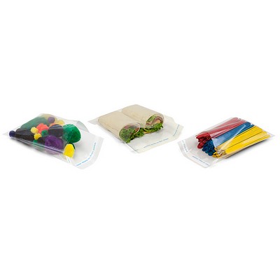 1.6 Mil Lip-N-Tape Bag w/5"-6" Opening (5 7/16"x14 1/4")