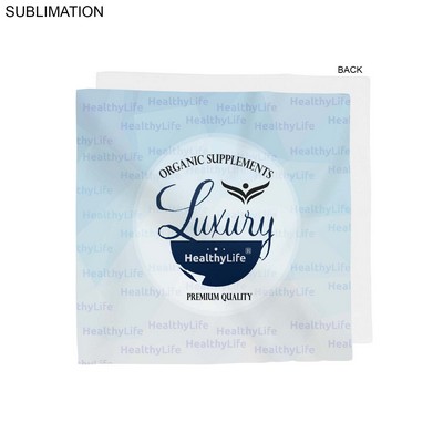 Domestic Made Oversize Bandana, Sublimated Edge to Edge 1 Side (27"x27")