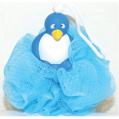 Penguin Scrunchie Sponge