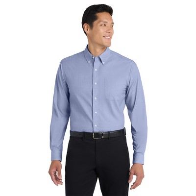 Port Authority® Crosshatch Easy Care Shirts