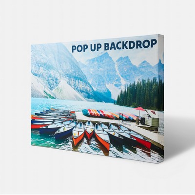 Pop-Up Fabric Backdrop