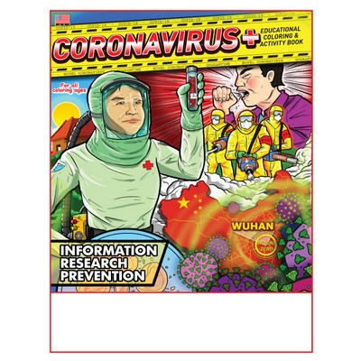 Coronavirus Imprintable Coloring and Activity Book