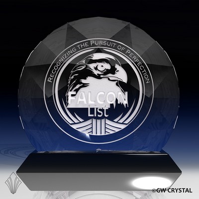 Auroura Diamond Crystal Award (5" x 5 ½" x 2")