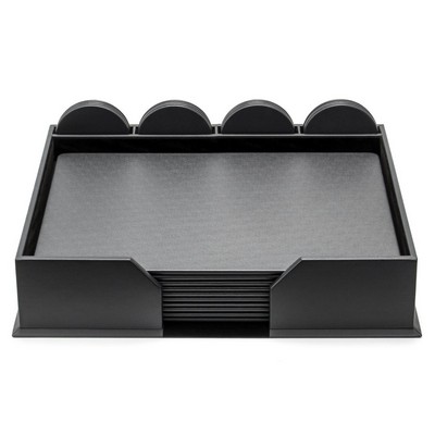 Leatherette Gray Conference Room Set (23 Piece)