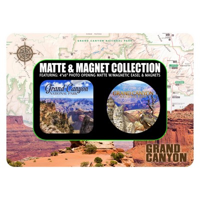 CW Matte H Collection w/4" x 6" Pic Opening & 1 Petite Square & 1 Petite Circle (5" x 7")