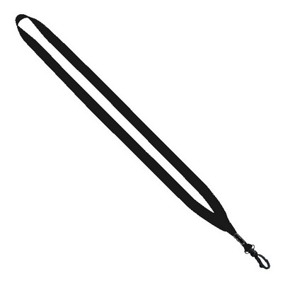 1/2" Polyester Lanyard with Plastic Swivel Snap Hook