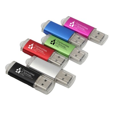 Mini Plastic USB Flash Drive - 64GB
