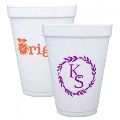 Custom 12 Oz Foam Cups