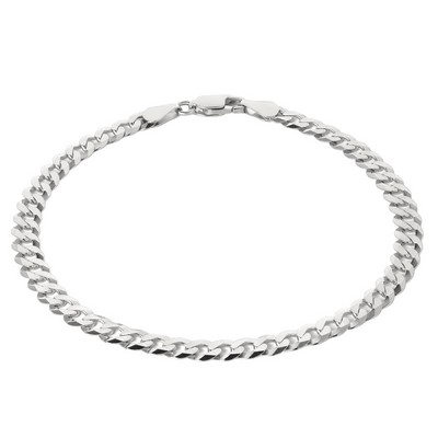 Jilco Inc. Sterling Silver Curb Chain Bracelet