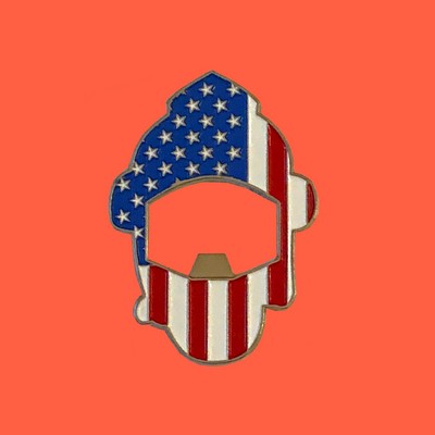 Custom Bottle Opener - 4 Color Soft Enamel (2.5 x 1 5/8'')