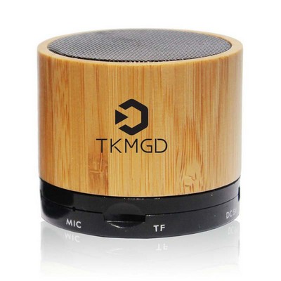 Wood Portable Wireless Speaker