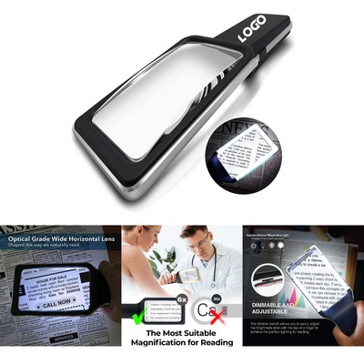 6X Large Magnifying Glass
