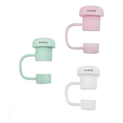 Reusable Silicone Straw Cap
