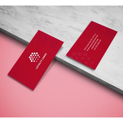 Loyalty Cards - 3.5" x 2" (Printed Front Only)
