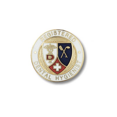 Prestige Medical - Registered Dental Hygienist Cloisonne Pin