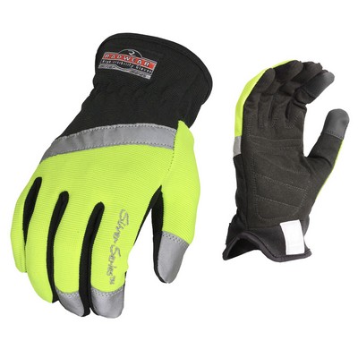 Radians® Radwear® Silver Series™ High Visibility Knit Dip Glove