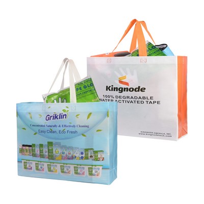 Laminated Non-woven Gift Bags with Handle