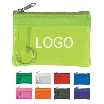 PVC Coin Pouch with zipper
