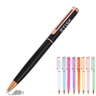 Metal Pen With Hollow Clip