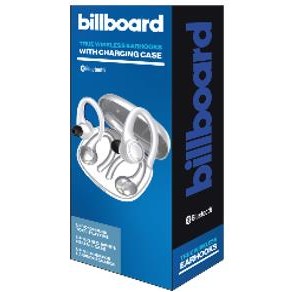 Billboard Tws Stereo Earbuds w/ Wrap Around Sports Earhook