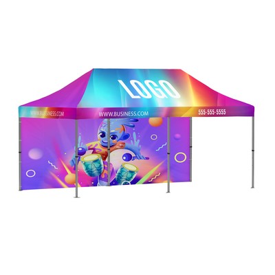 Recycled Pop up tent 10x20' - Frame 50mm (KIT)