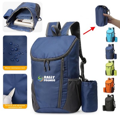 Foldable Travel Hiking Backpack With Storage Bag
