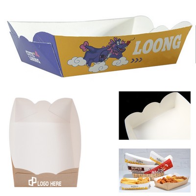4.92X3.15X1.57" Disposable Snack Box