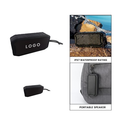 Waterproof Wireless Speaker with Logo