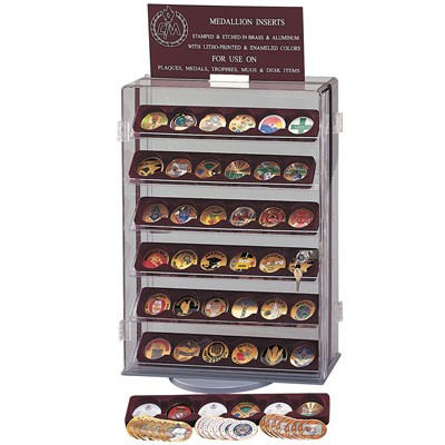 Display Counter Top All Medal