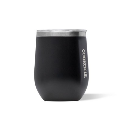 Corkcicle 12 Oz. Stemless Wine Cup - Matte Black