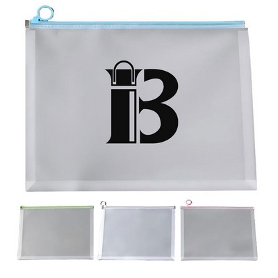 A4 Zip Document File Folder