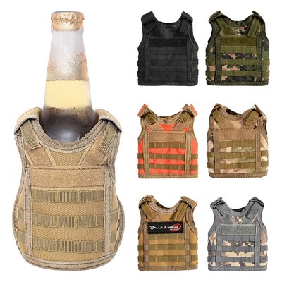 Vest-Shaped Bottle Holder Can Cooler