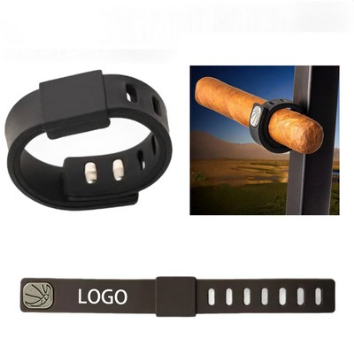 Portable Adjustable Magnetic Cigar Holder