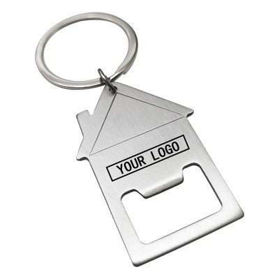 House Bottle Opener Keychain