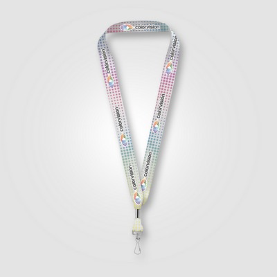 Orris rPET J Hook Lanyard - 36" x 1" - Sublimation