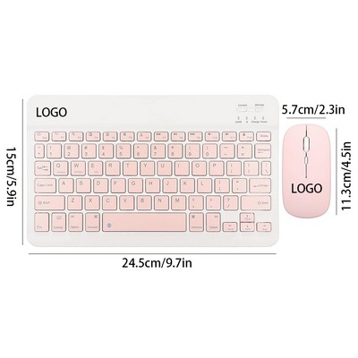 Wireless Keyboard and Mouse Combo for PC/Laptop
