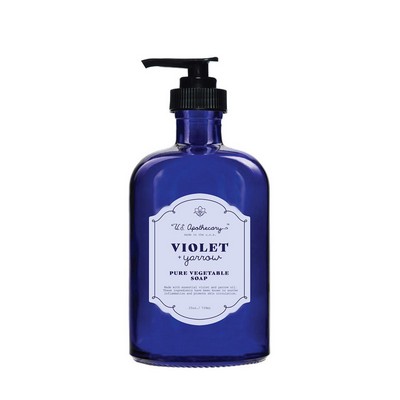 K.Hall Studio U.S. Apothecary Hand Soap - Violet/Yarrow 12Oz