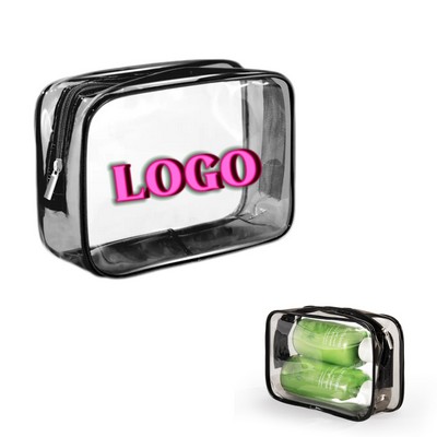 Waterproof Pvc Transparent Toiletry Bag