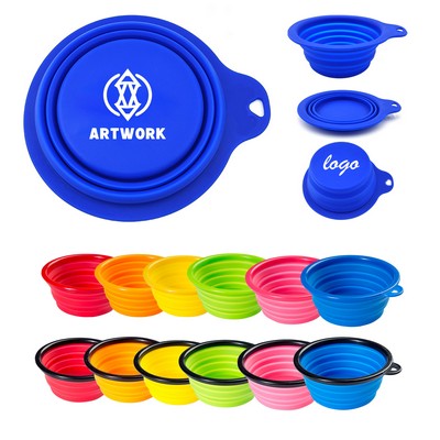 Collapsible Dog Pet Bowl