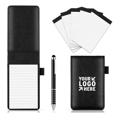 A7 PU Leather Pocket Notebook