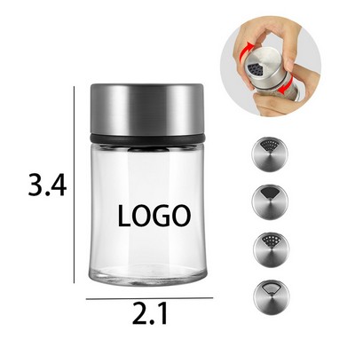 Glass Spice Jar