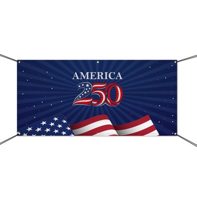 Polyester Fabric Banners with Top Pole Pocket - (1' x 1') SQFT