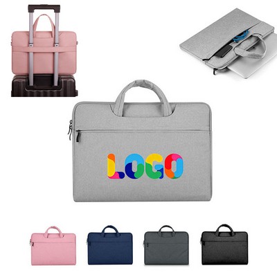 15.6" Water Resistant Oxford Cloth Laptop Shoulder Bag Carrying Case